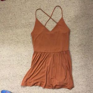 Rust colored romper